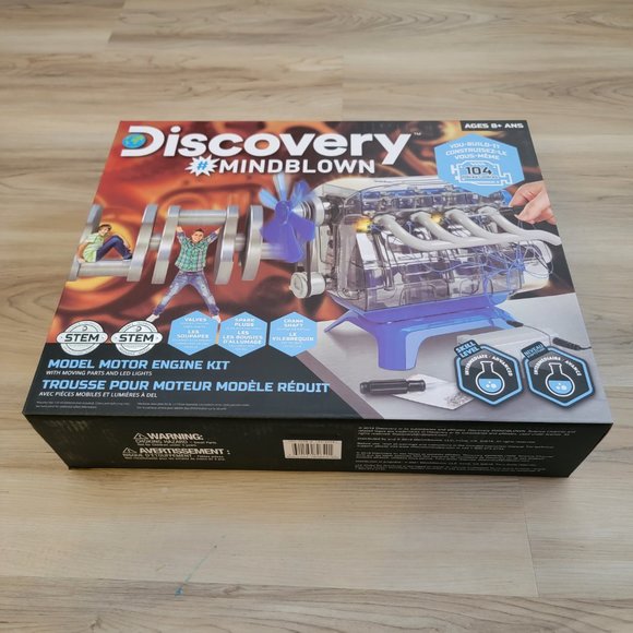 DISCOVERY MindBlown DIY Model Engine Kit - mechanic assembly construction, new - Picture 3 of 7